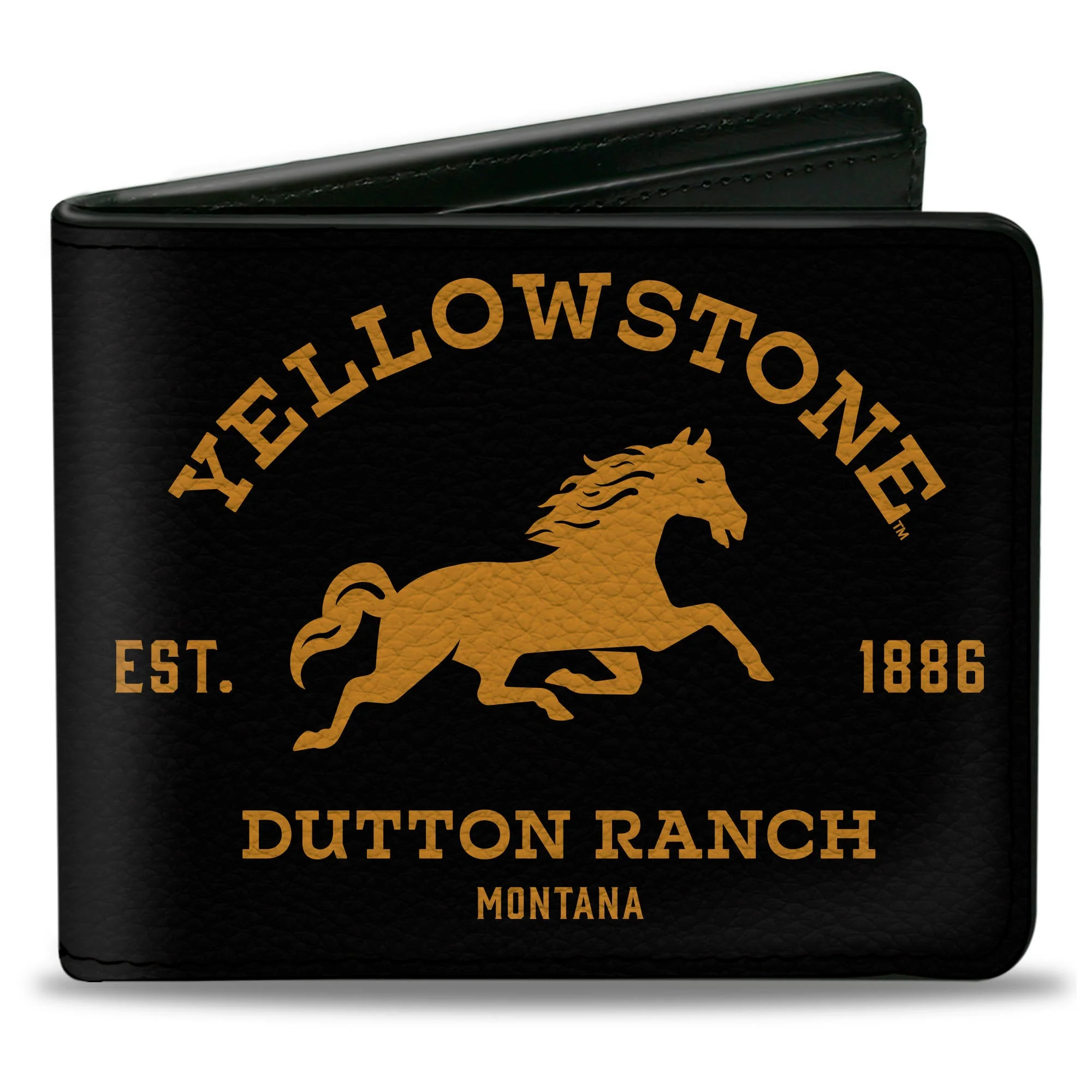 Yellowstone Dutton Ranch Montana Logo Bi-Fold Wallet