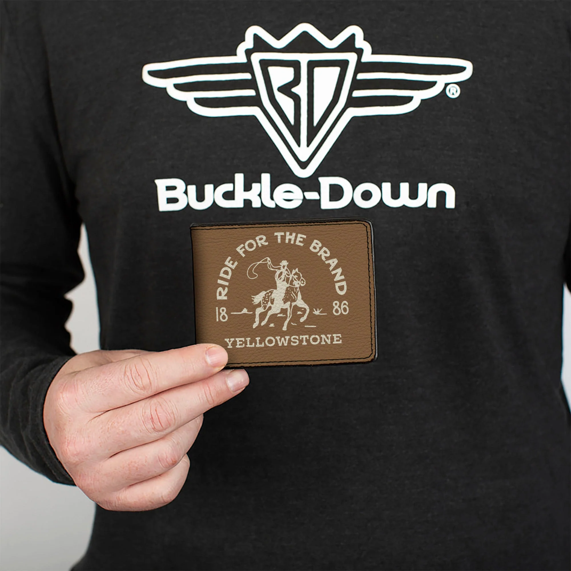 Yellowstone Ride for the Brand Dutton Ranch Bi-Fold Wallet - Image 3