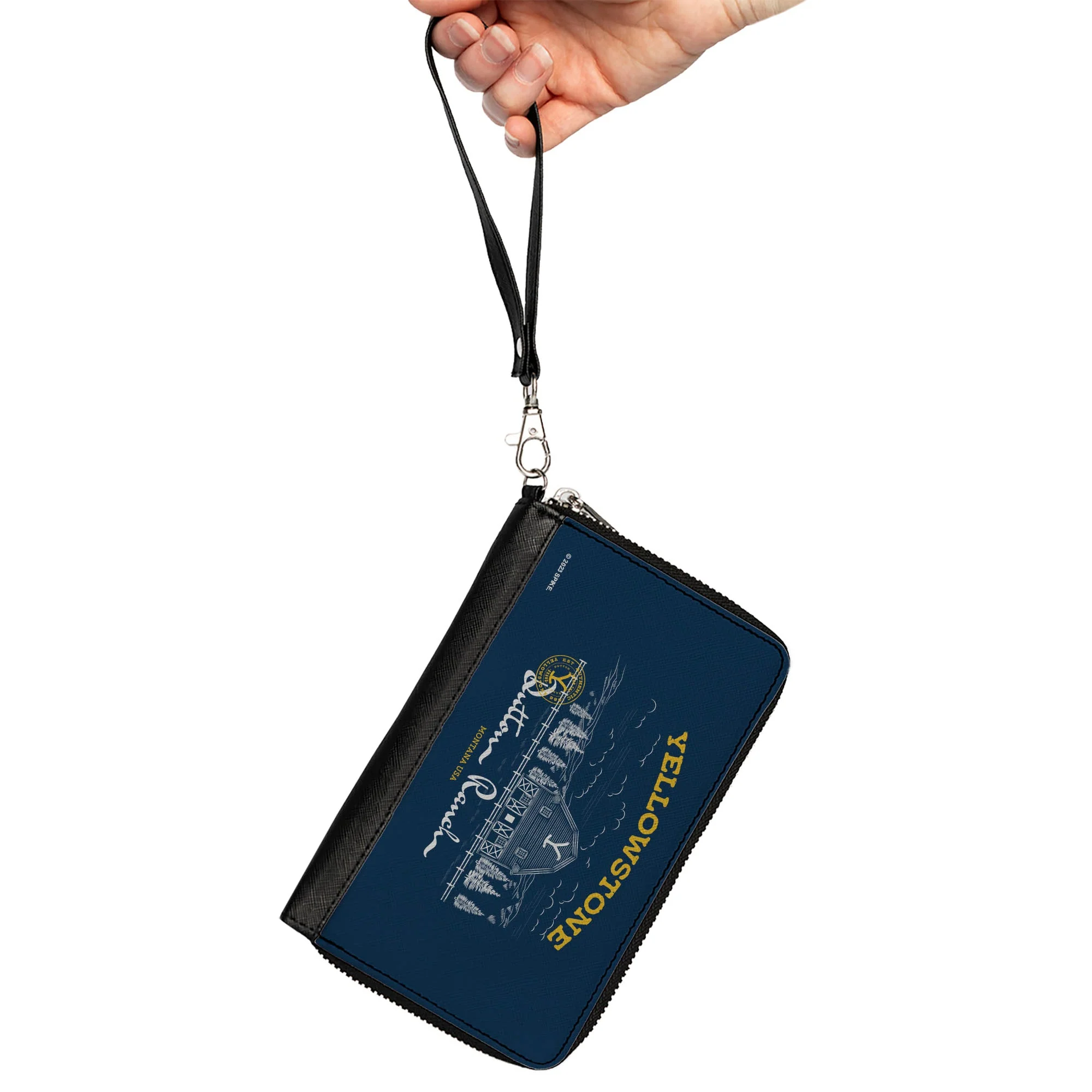Yellowstone Dutton Ranch Landscape Zip Around Rectangle Wallet - Image 2