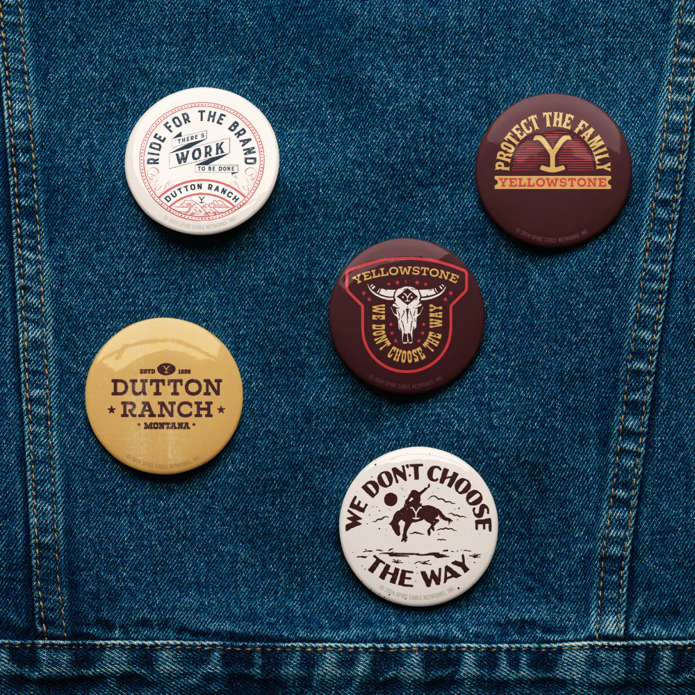Yellowstone Badges Pin Set - Image 2