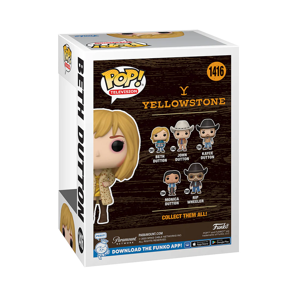 Yellowstone Beth Dutton Metallic Funko Pop! Vinyl Figure (Exclusive Wedding Outfit Edition) Bundle - Image 5