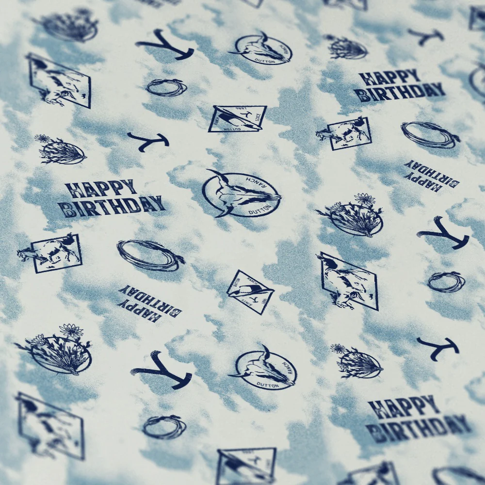 Yellowstone Birthday Gift Wrap - Image 2