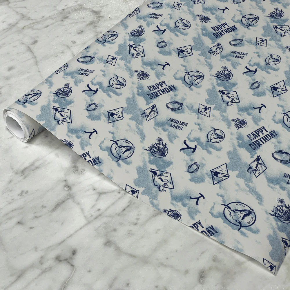 Yellowstone Birthday Gift Wrap - Image 3