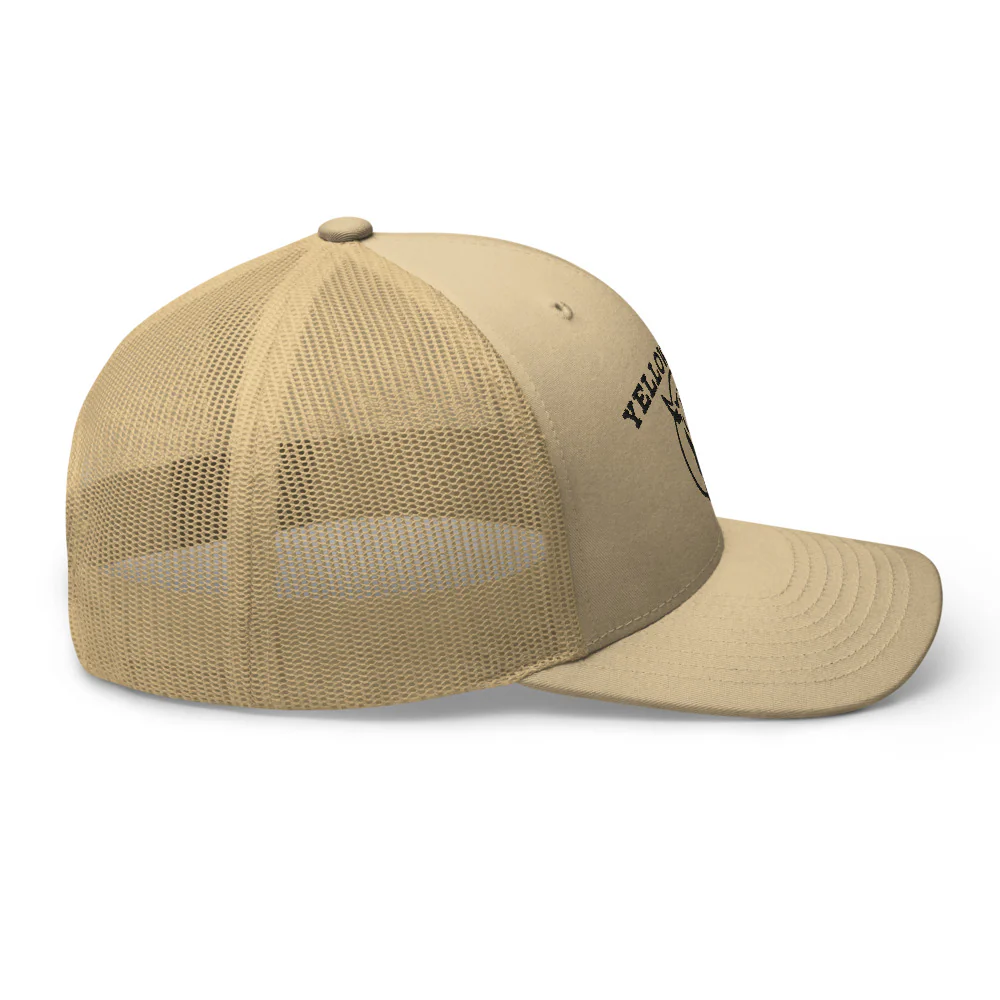 Yellowstone Black Skull Trucker Hat - Image 4