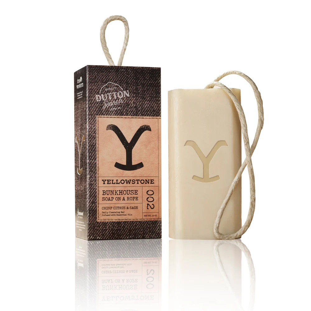 Yellowstone Bunkhouse Bar Soap on a Rope - Image 3