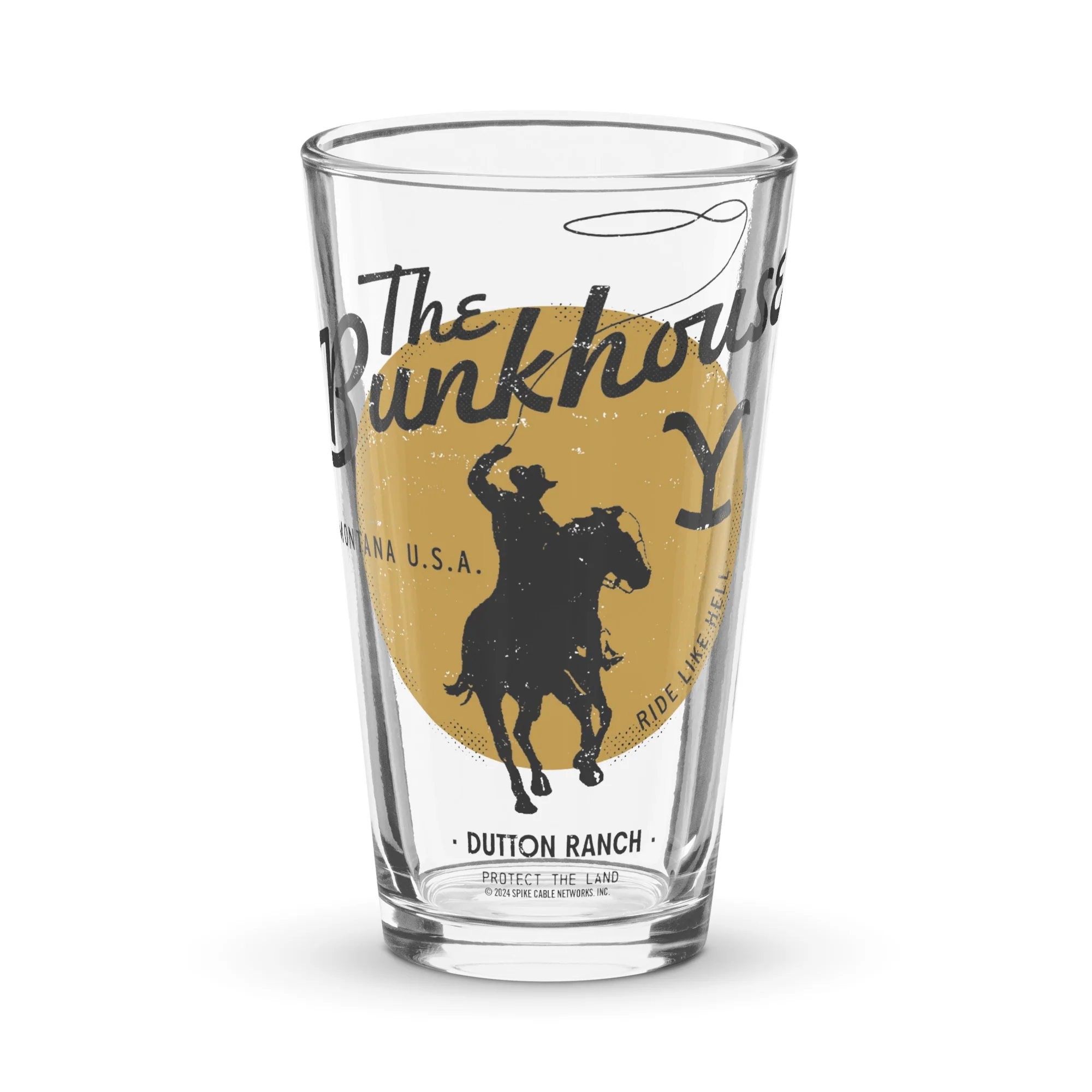 Yellowstone Bunkhouse Pint Glass - Image 2