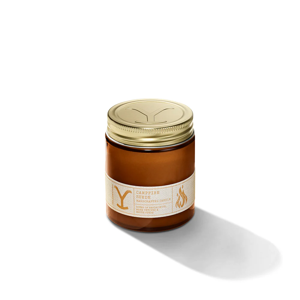Yellowstone Campfire Suede Candle - Image 2