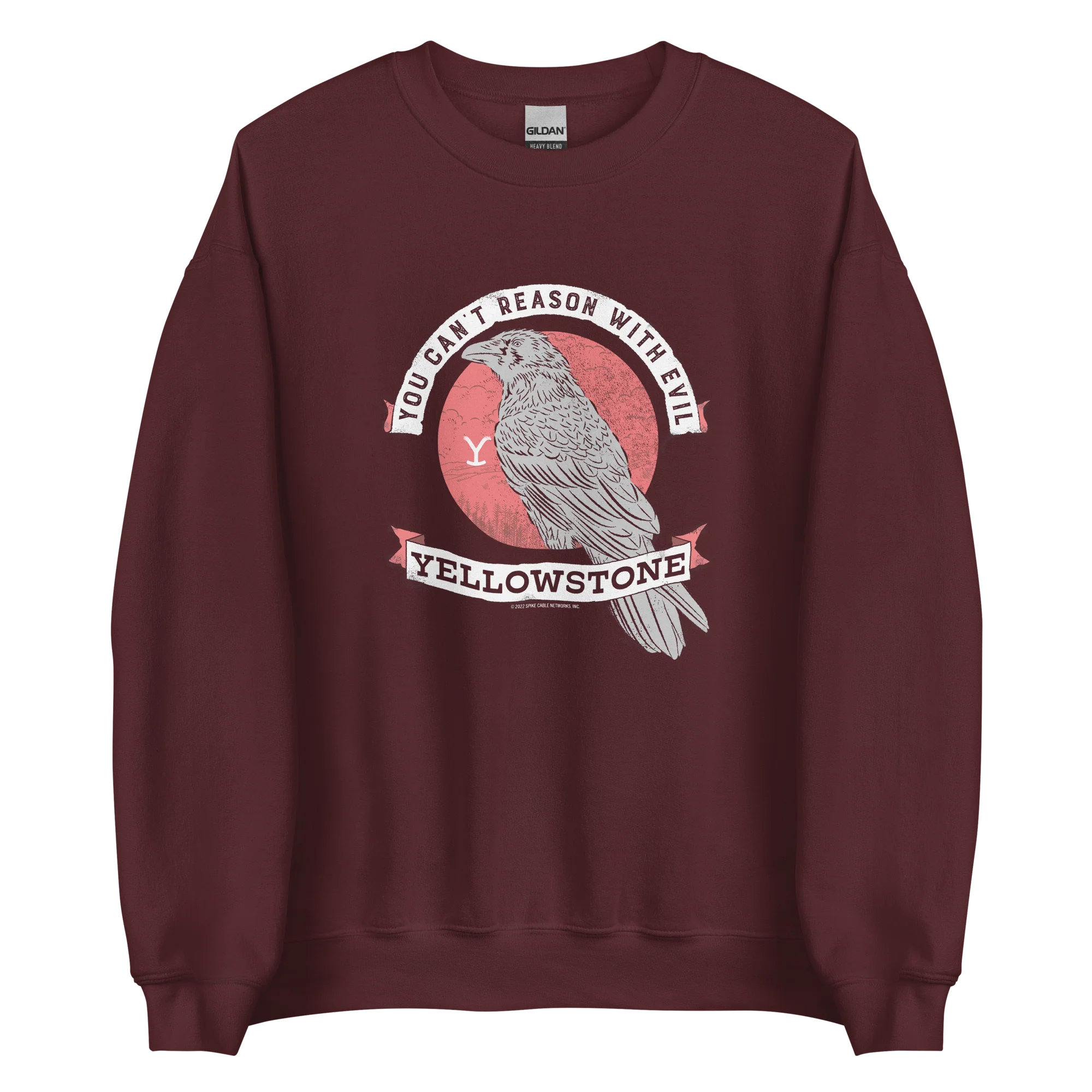 Yellowstone Can't Reason With Evil Crewneck Sweatshirt - Image 2