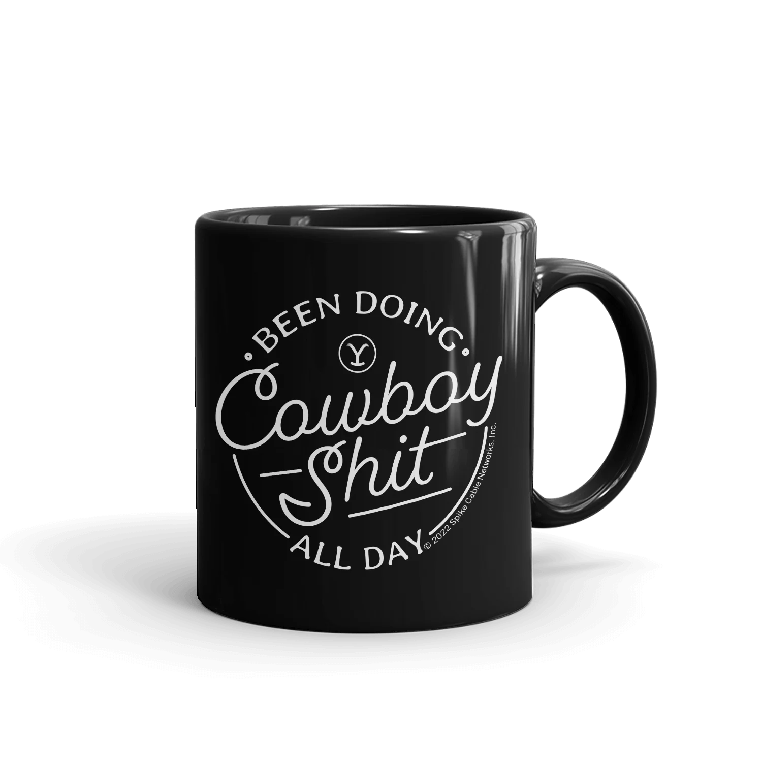 Yellowstone Cowboy Black Mug - Image 2