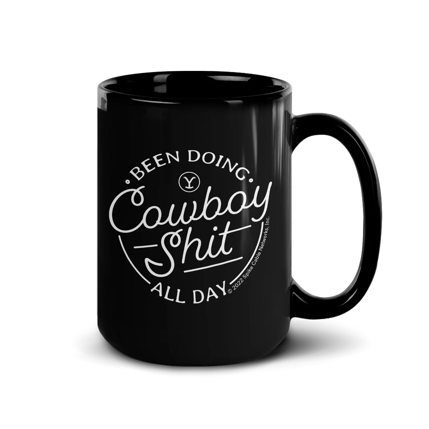 Yellowstone Cowboy Black Mug - Image 4