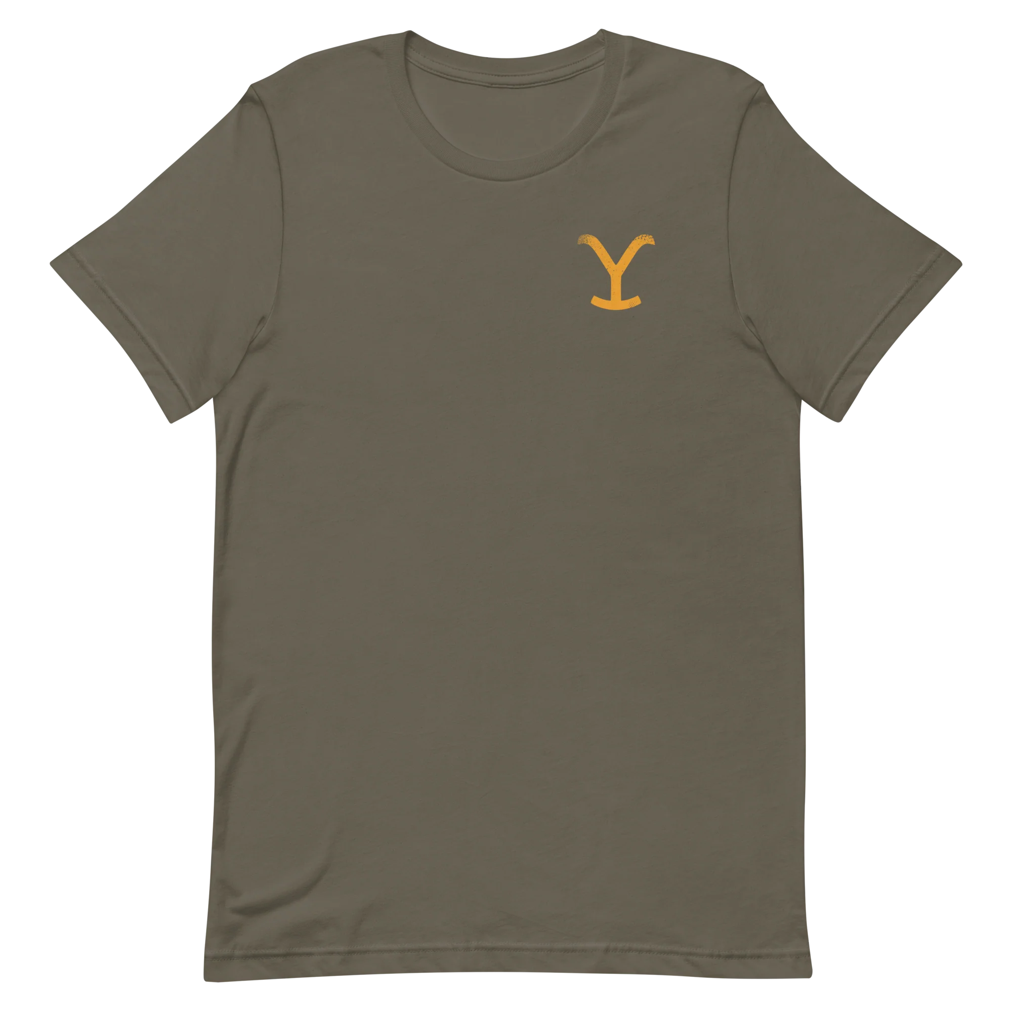 Yellowstone Cowboys Don't Say Goodbye Adult Short Sleeve T-Shirt - Image 4