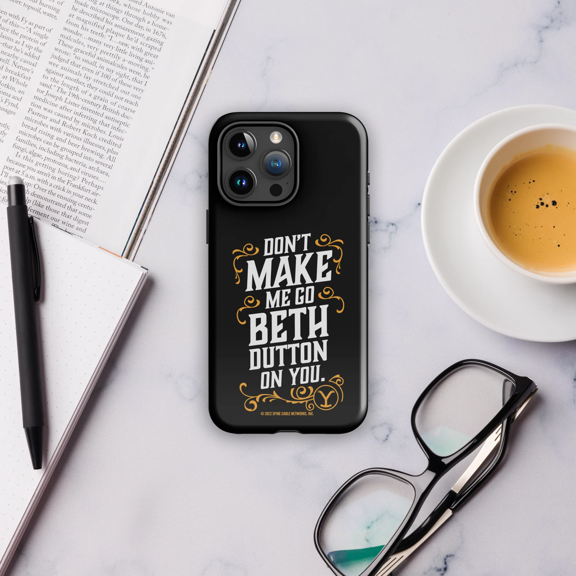 Yellowstone Don't Make Me Go Beth Dutton On You Tough Phone Case - iPhone - Image 7