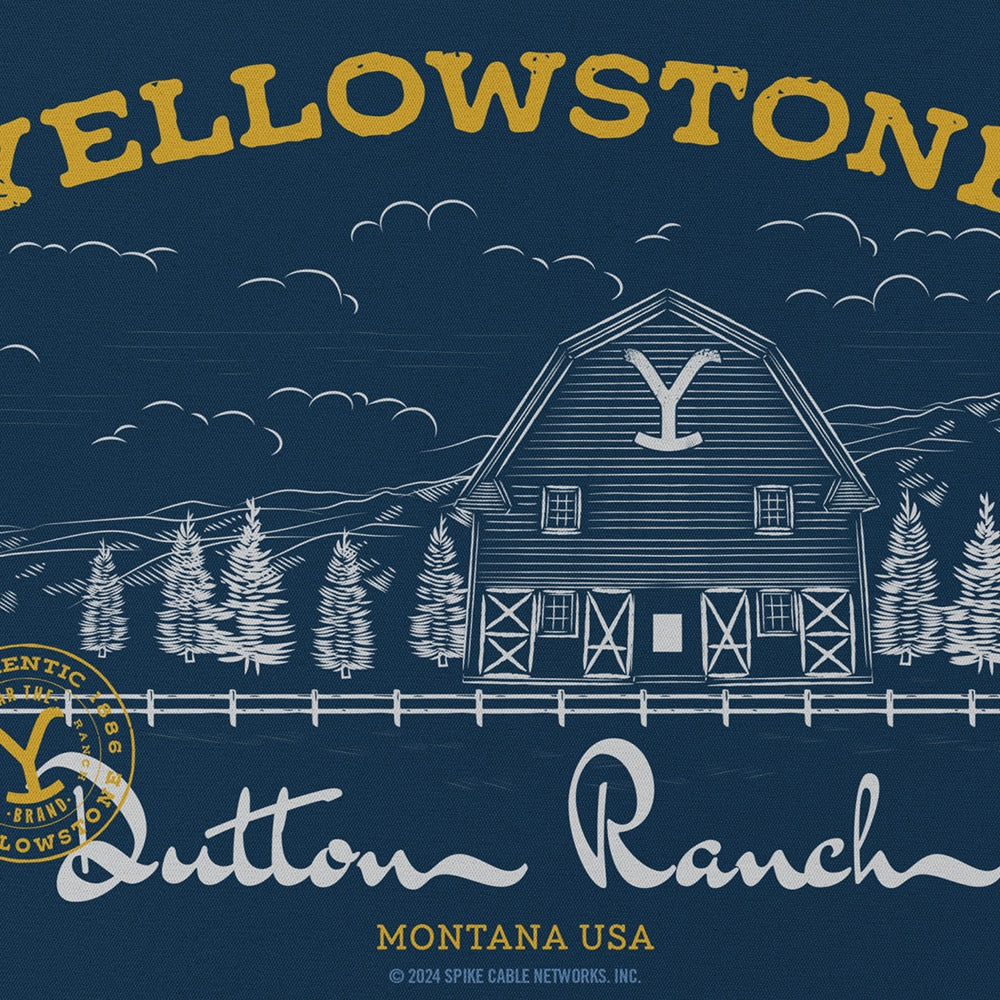Yellowstone Dutton Ranch Barn Mouse Pad - Image 3