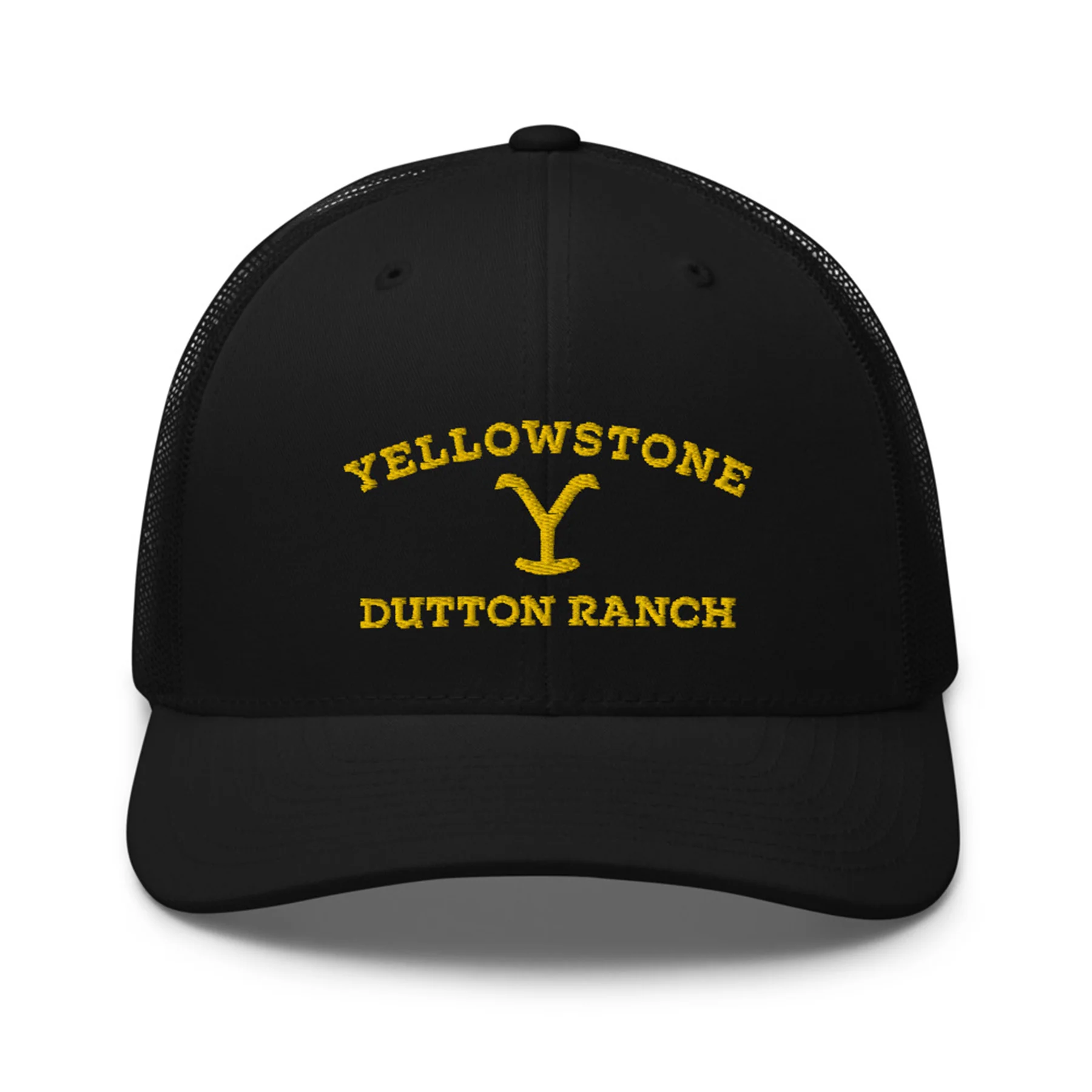 Yellowstone Dutton Ranch Logo Embroidered Retro Trucker Hat - Image 3