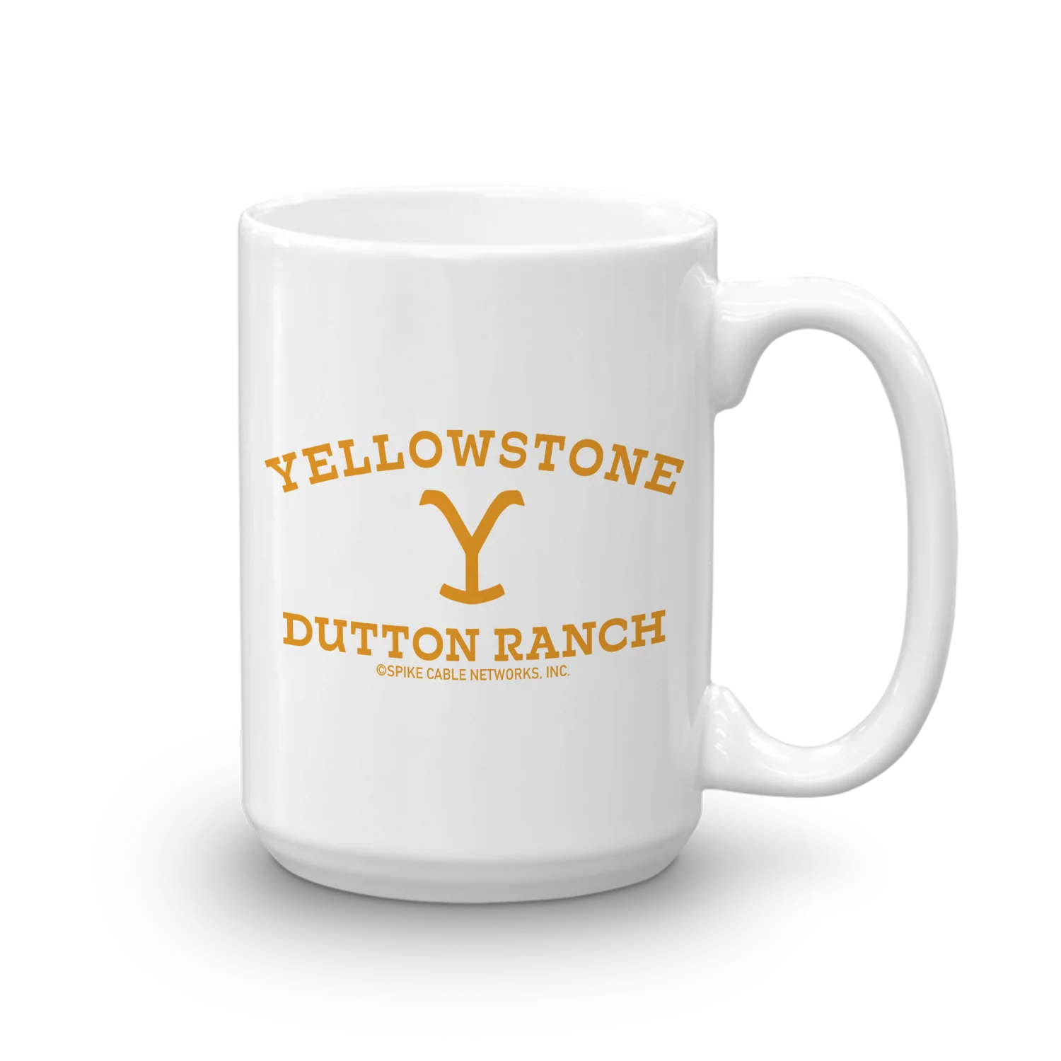 Yellowstone Dutton Ranch Logo White Mug - Image 6