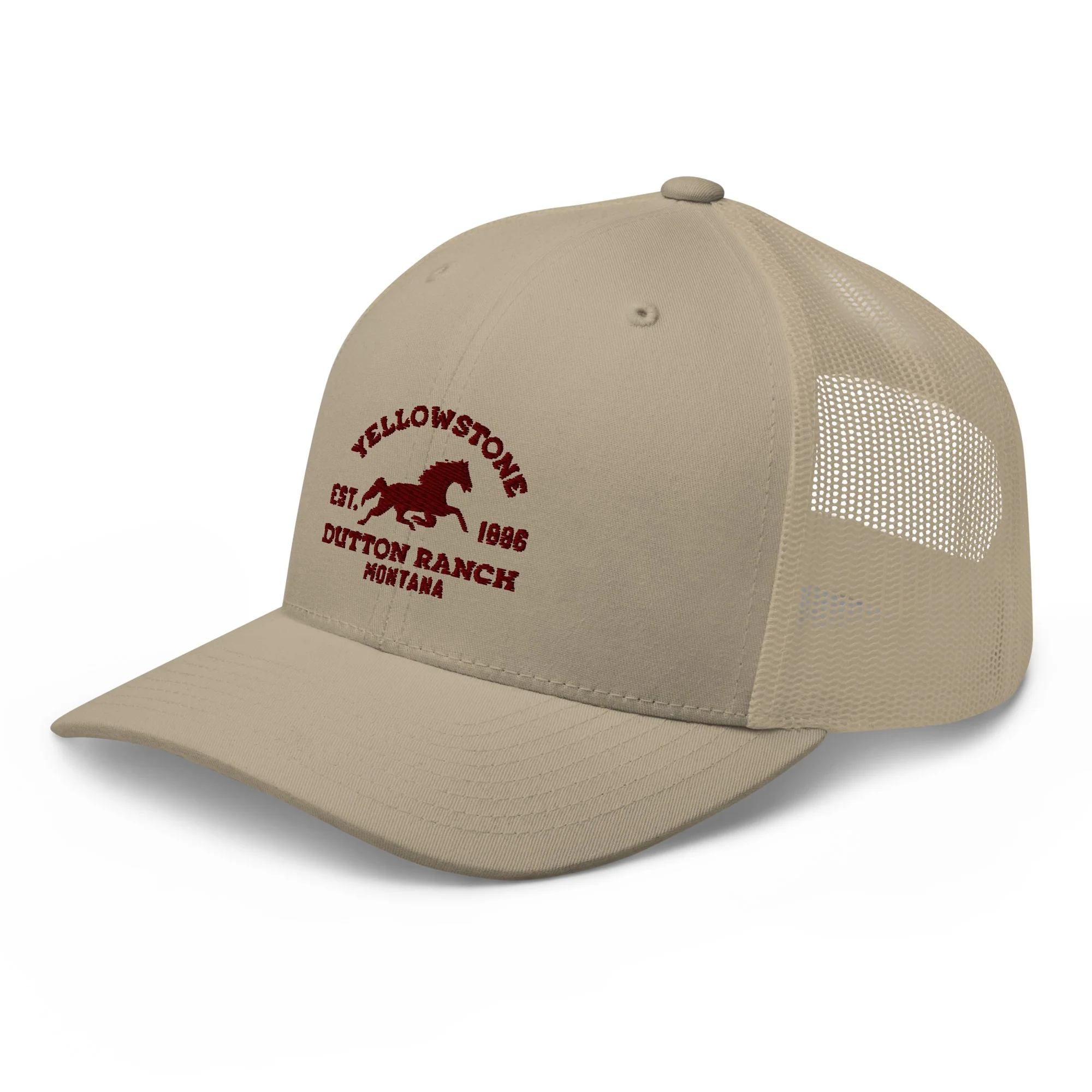 Yellowstone Dutton Ranch Montana Retro Trucker Hat - Image 5