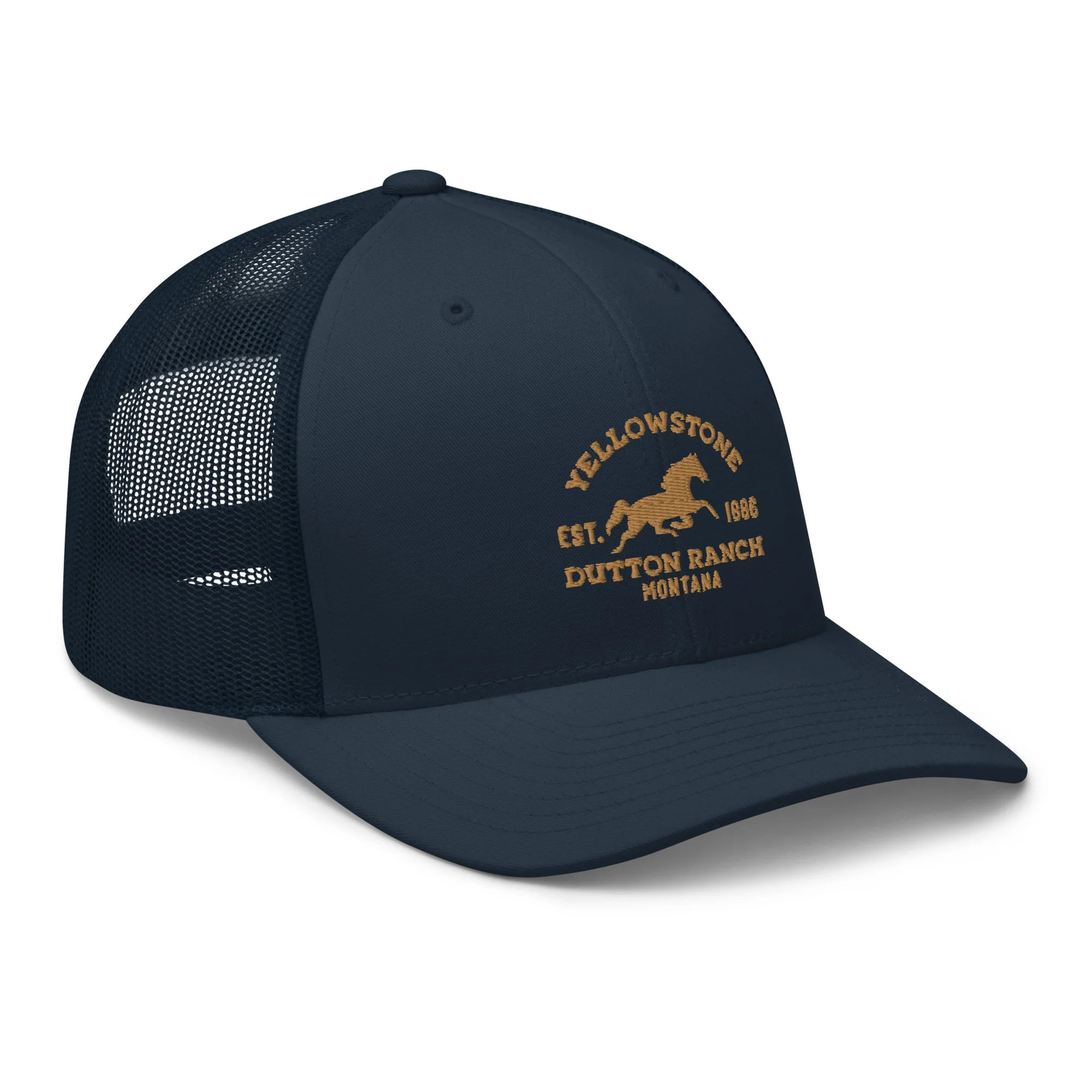 Yellowstone Dutton Ranch Montana Retro Trucker Hat - Image 7