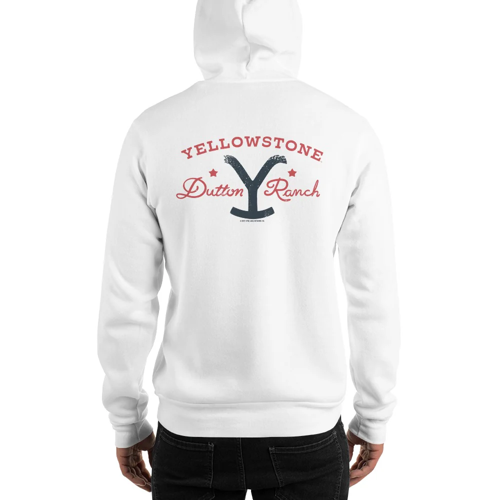 Yellowstone Dutton Ranch Star Hooded Sweatshirt - Image 6