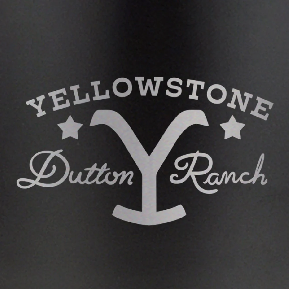 Yellowstone Dutton Ranch Star Steel Pint Glass - Image 2