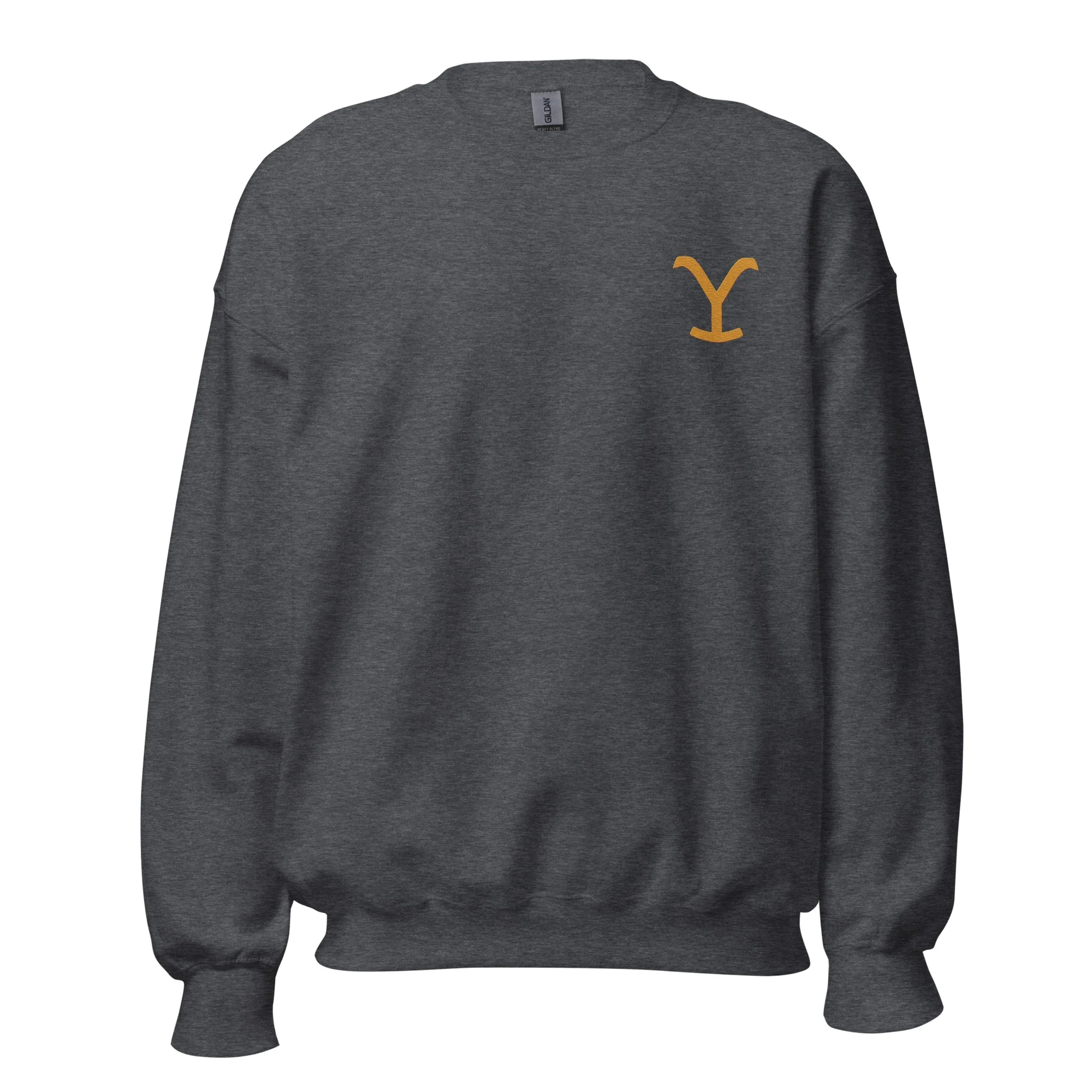 Yellowstone Dutton Ranch Y Logo Embroidered Sweatshirt - Image 4
