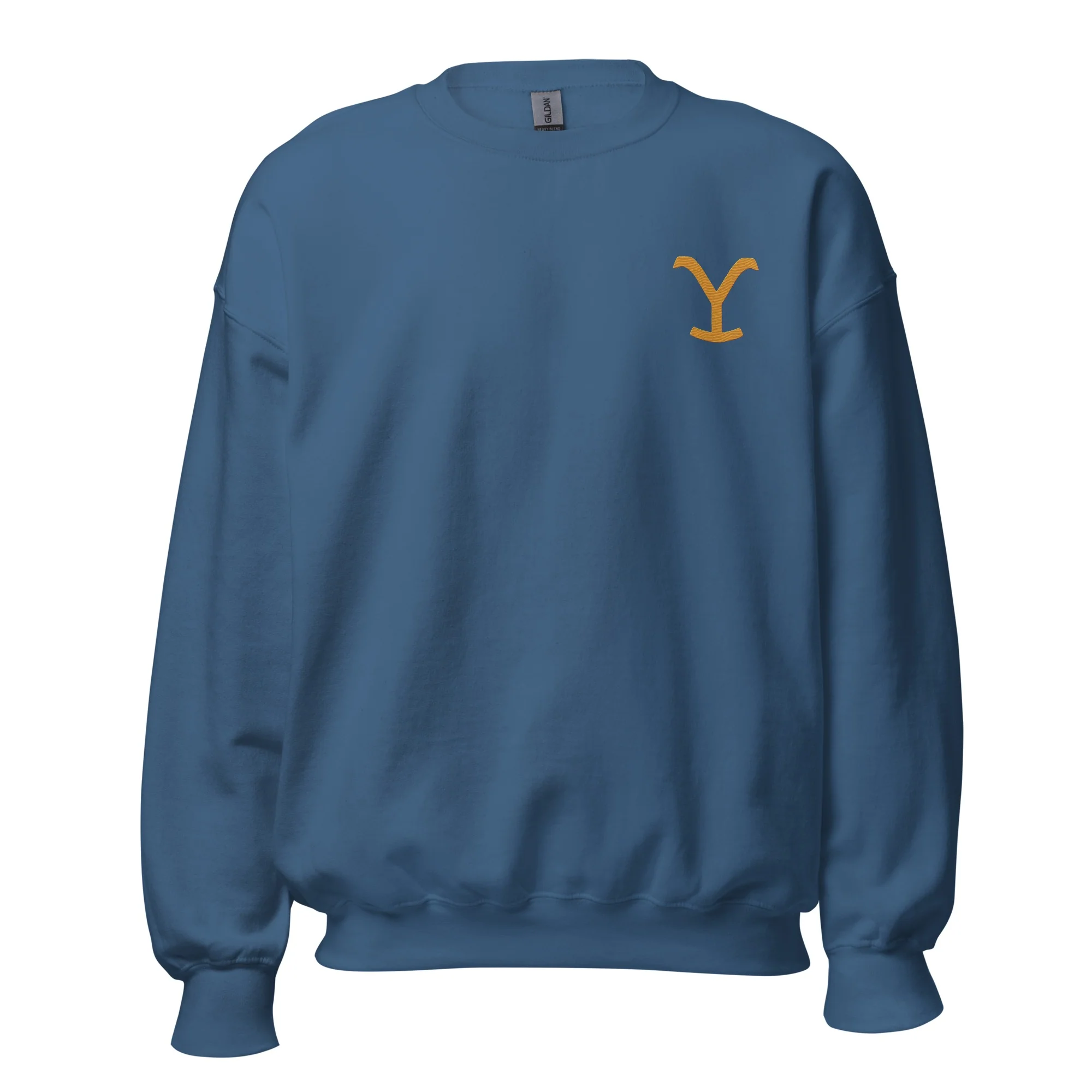 Yellowstone Dutton Ranch Y Logo Embroidered Sweatshirt - Image 5