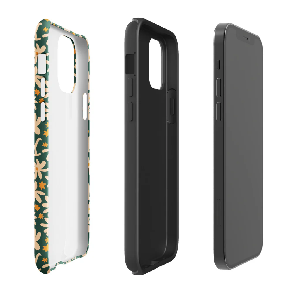 Yellowstone Floral Tough iPhone Case - Image 18
