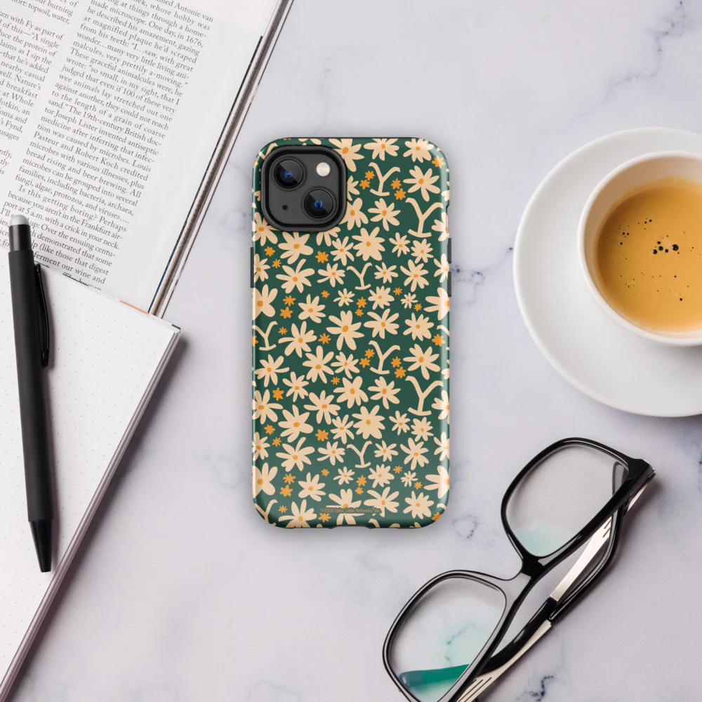 Yellowstone Floral Tough iPhone Case - Image 38