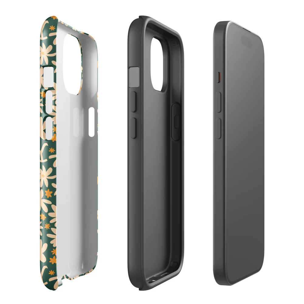 Yellowstone Floral Tough iPhone Case - Image 48