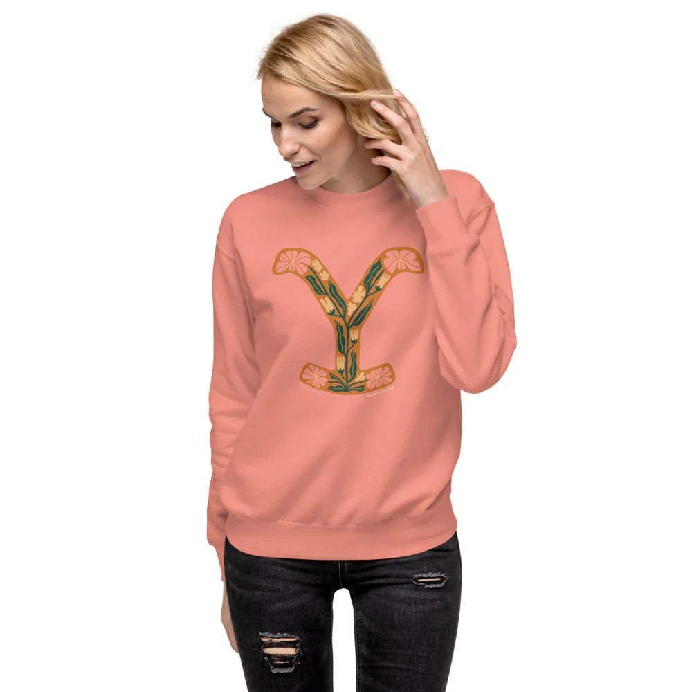 Yellowstone Floral Y Fleece Pullover - Image 2