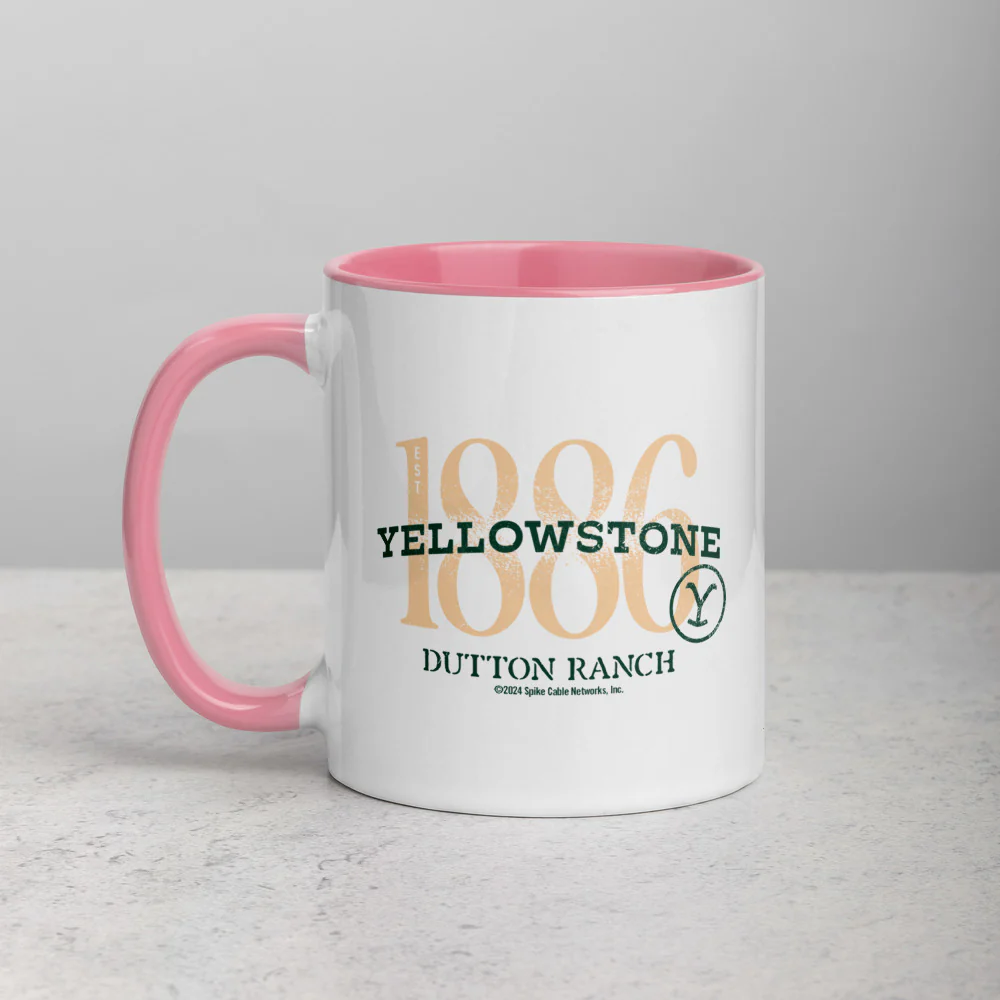 Yellowstone Floral Y Two Tone Mug - Image 6