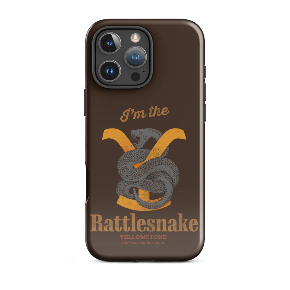 Yellowstone I'm the Rattlesnake iPhone Case