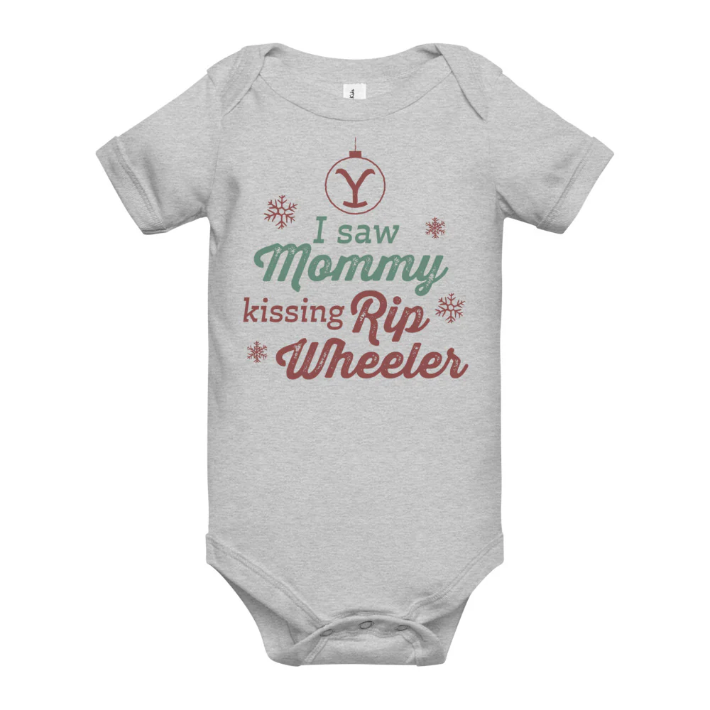 Yellowstone I Saw Mommy Baby Bodysuit - Image 5