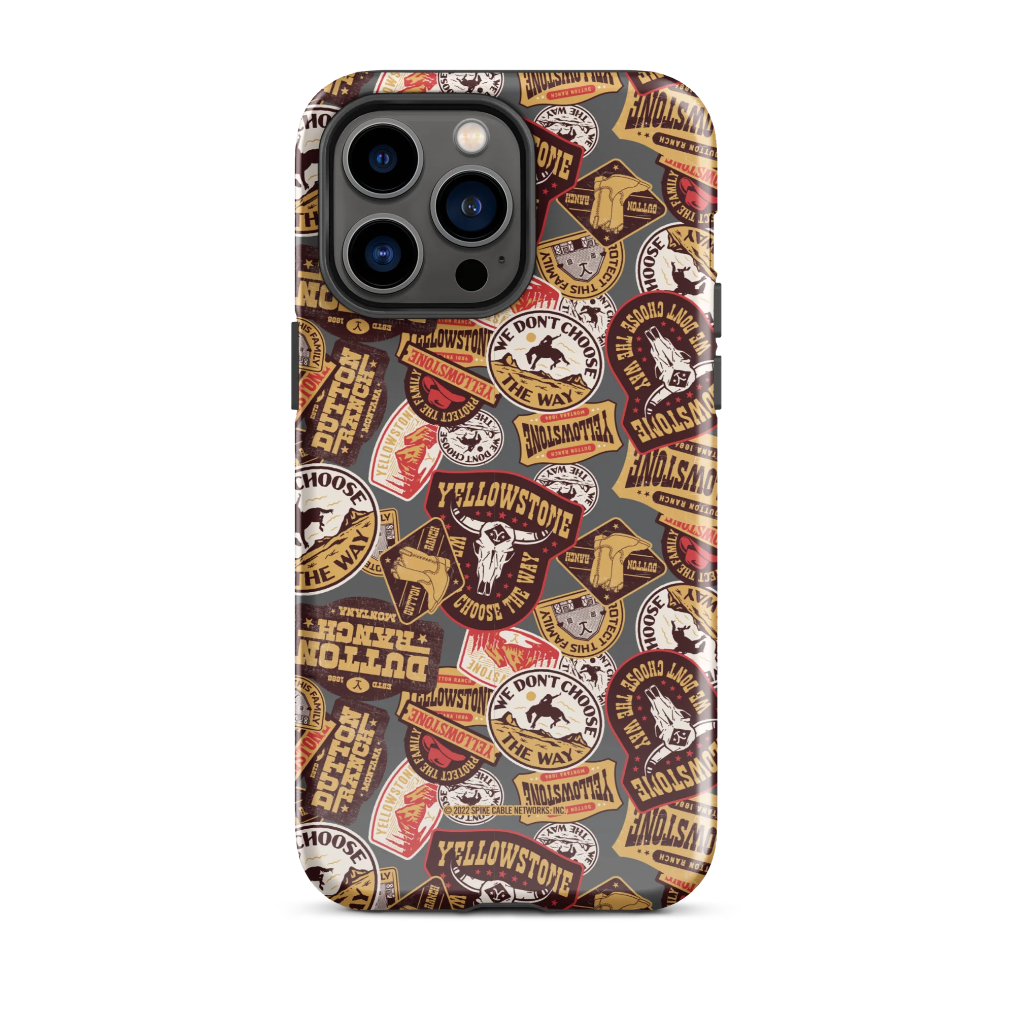 Yellowstone Patches Tough Phone Case - iPhone - Image 34