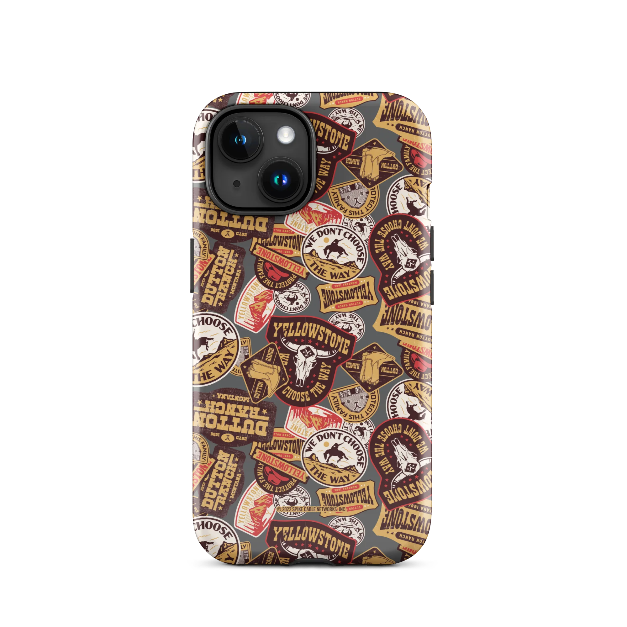 Yellowstone Patches Tough Phone Case - iPhone - Image 37