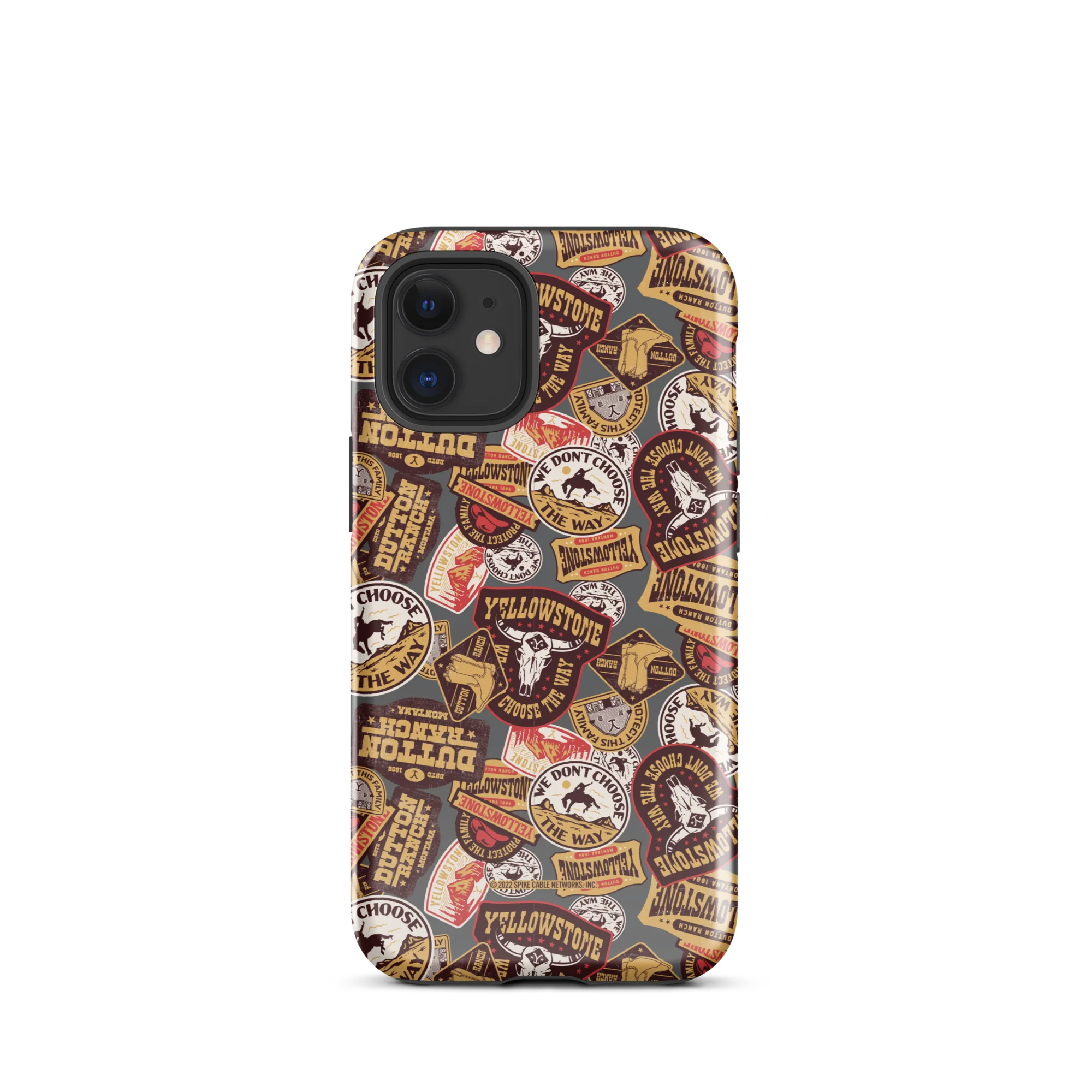 Yellowstone Patches Tough Phone Case - iPhone - Image 4