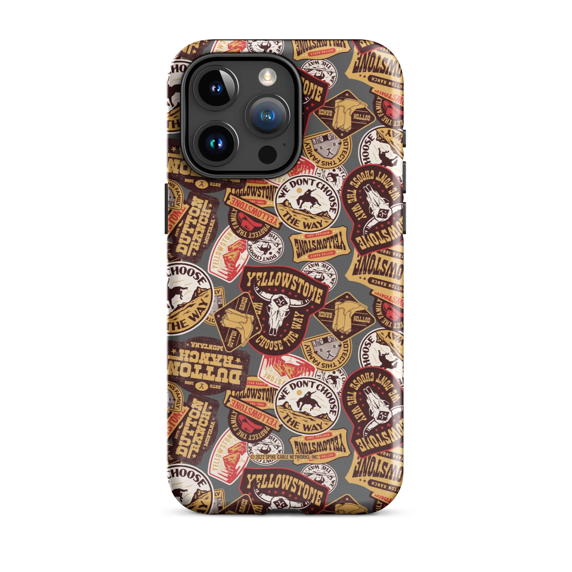 Yellowstone Patches Tough Phone Case - iPhone - Image 46