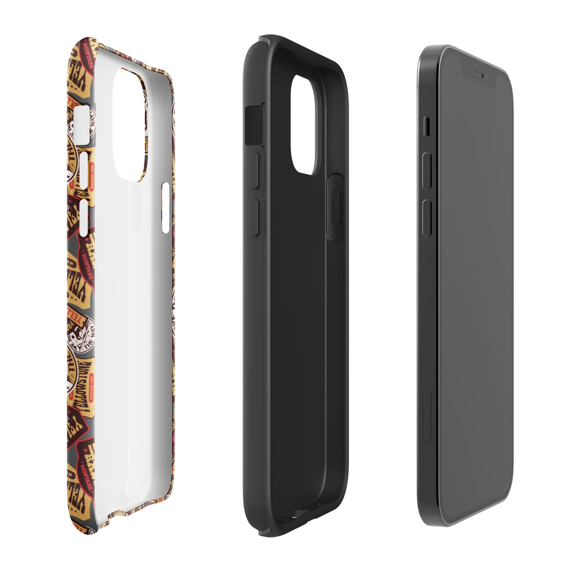 Yellowstone Patches Tough Phone Case - iPhone - Image 8