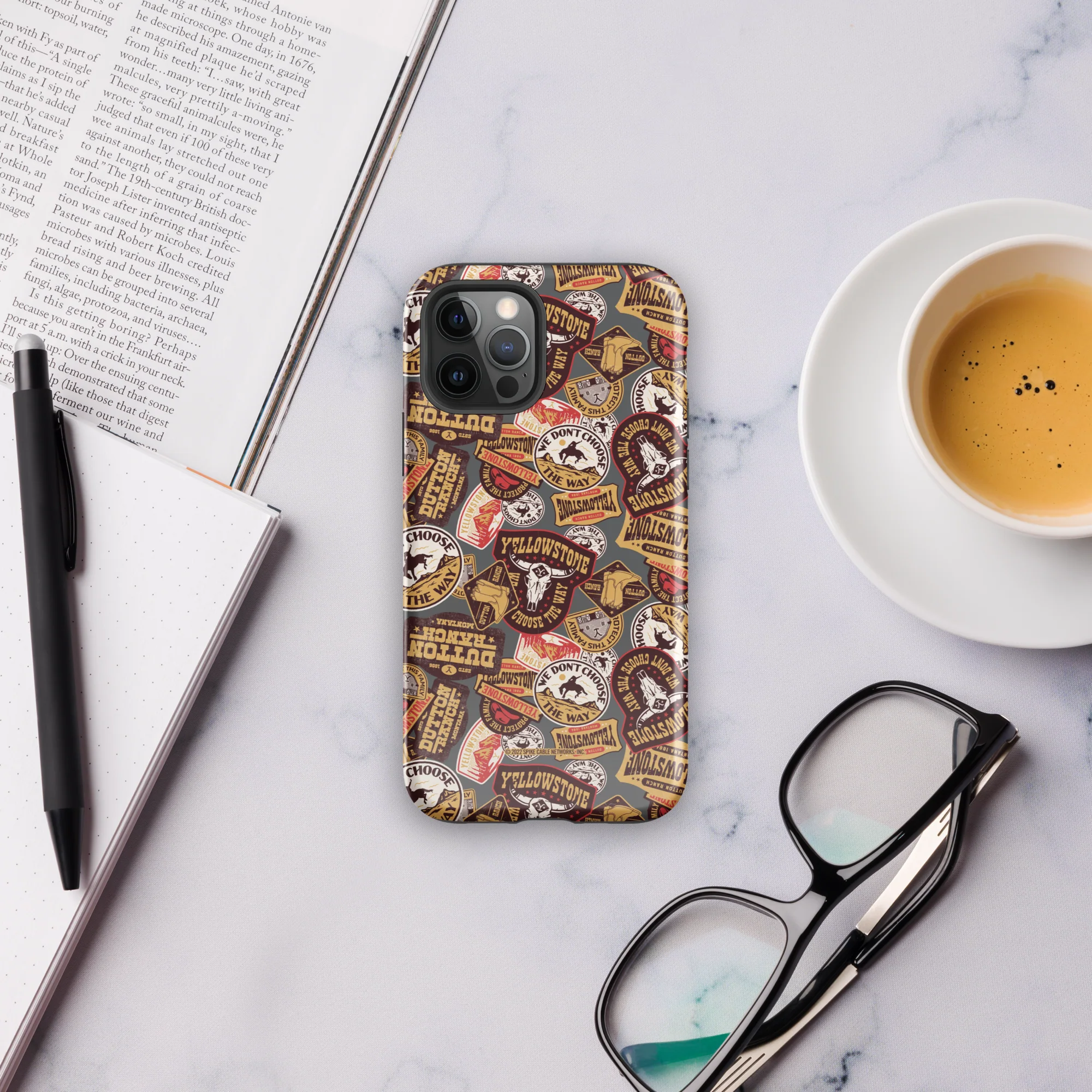 Yellowstone Patches Tough Phone Case - iPhone - Image 9