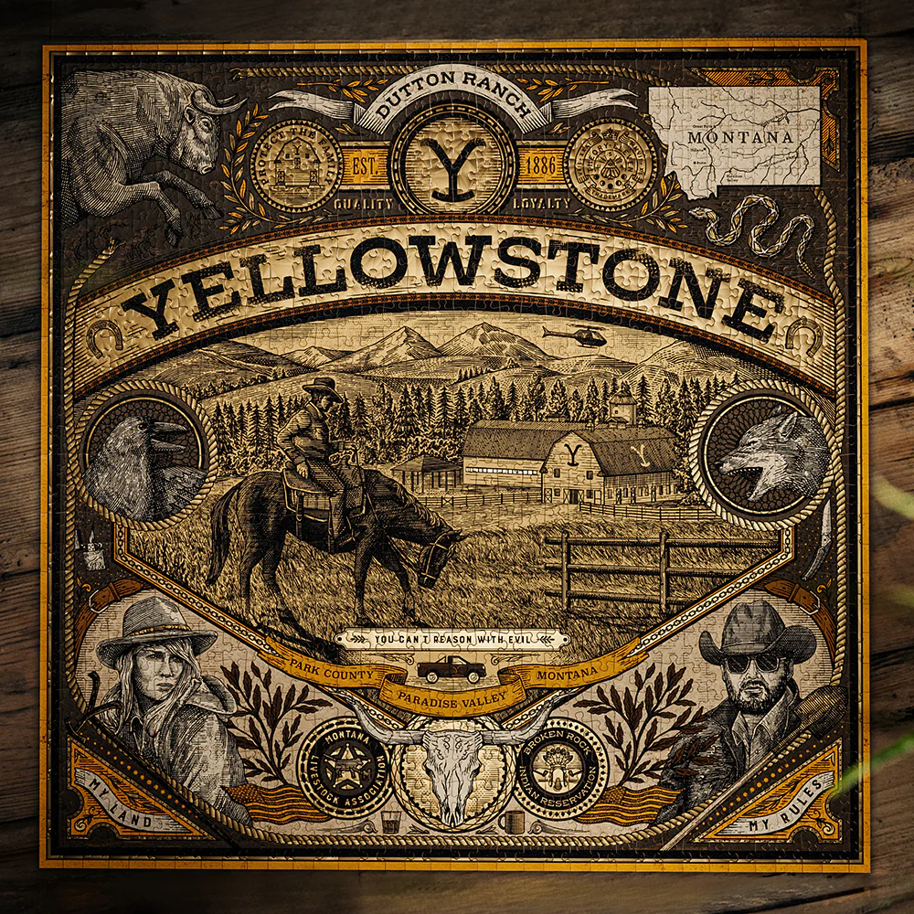 Yellowstone 1,000-Piece Puzzle - Image 5
