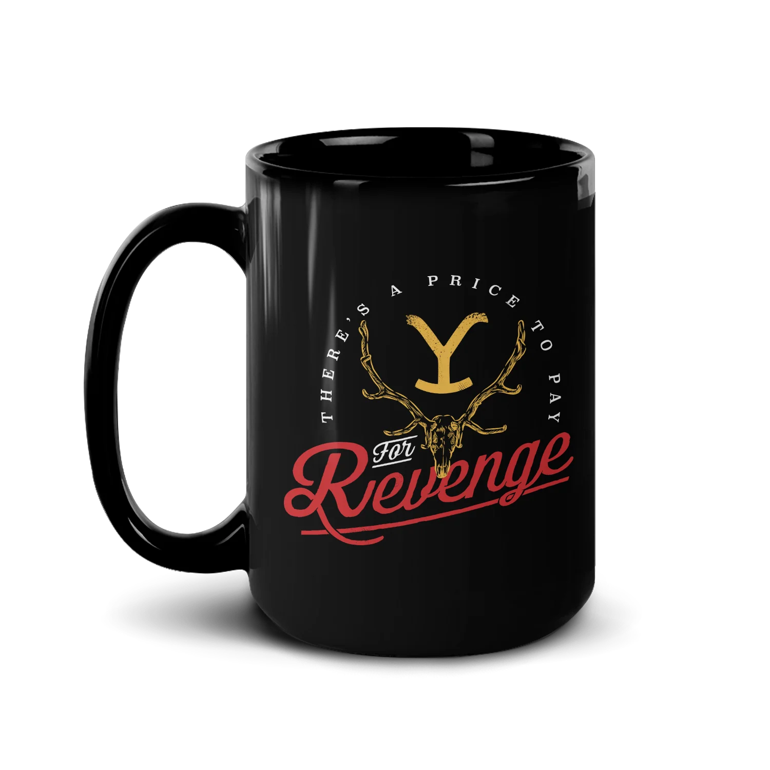 Yellowstone Revenge Black Mug - Image 3