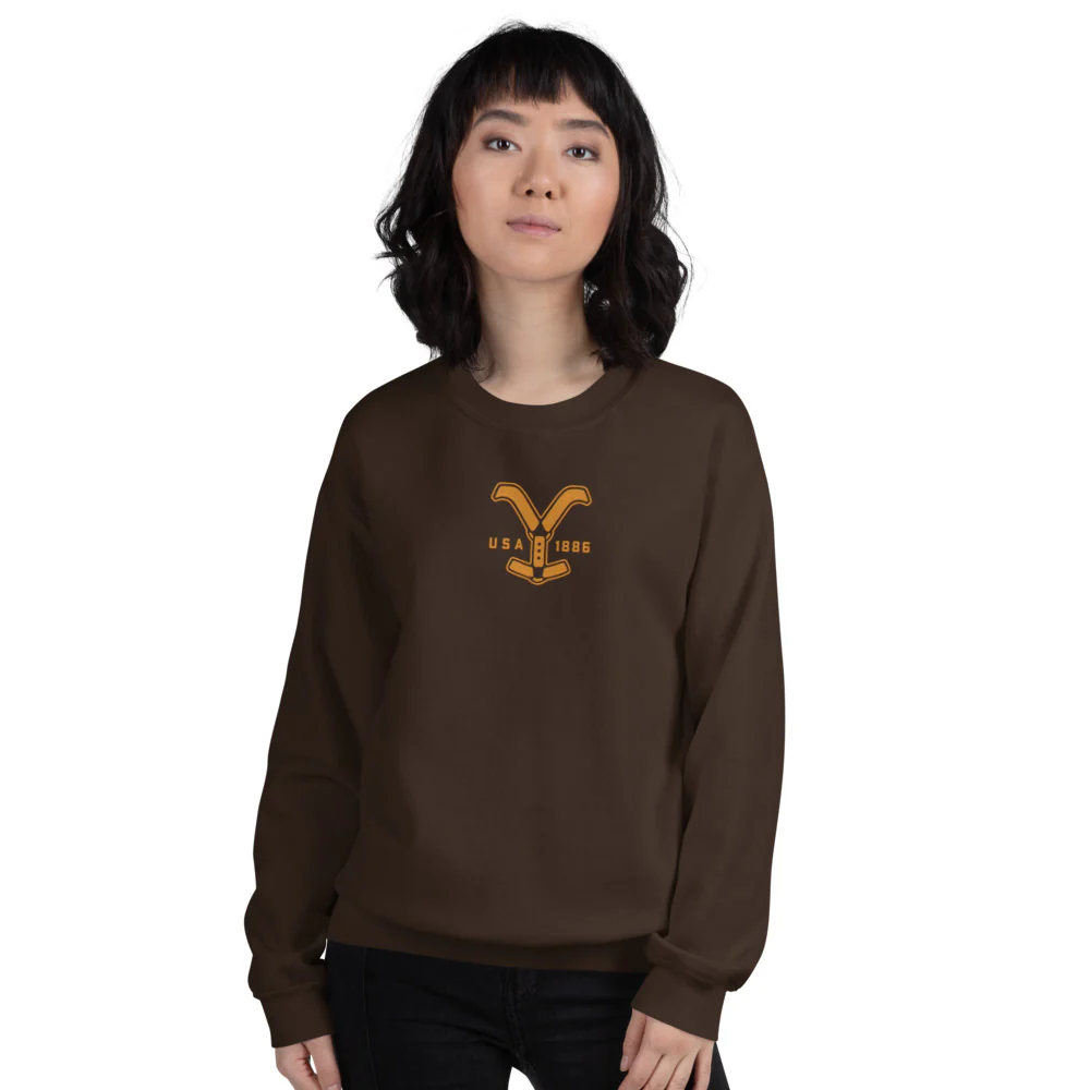 Yellowstone Ride For The Brand Embroidered Sweatshirt - Image 3
