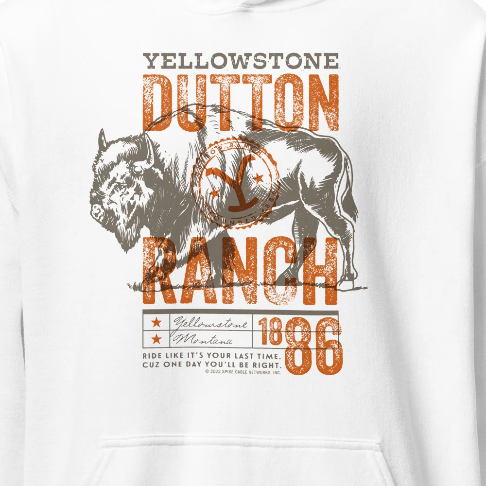 Yellowstone Ride Like It's Your Last Hooded Sweatshirt - Image 2