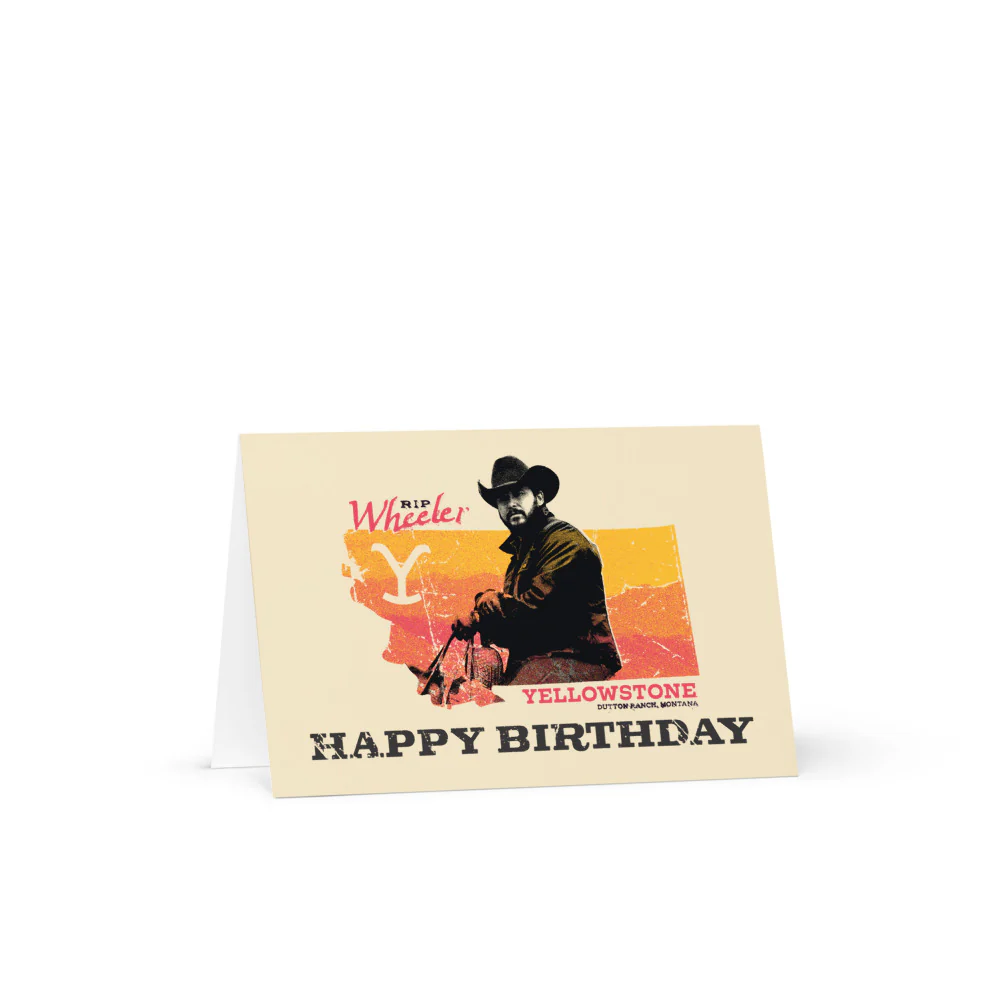 Yellowstone Rip Wheeler Birthday Card - Image 4