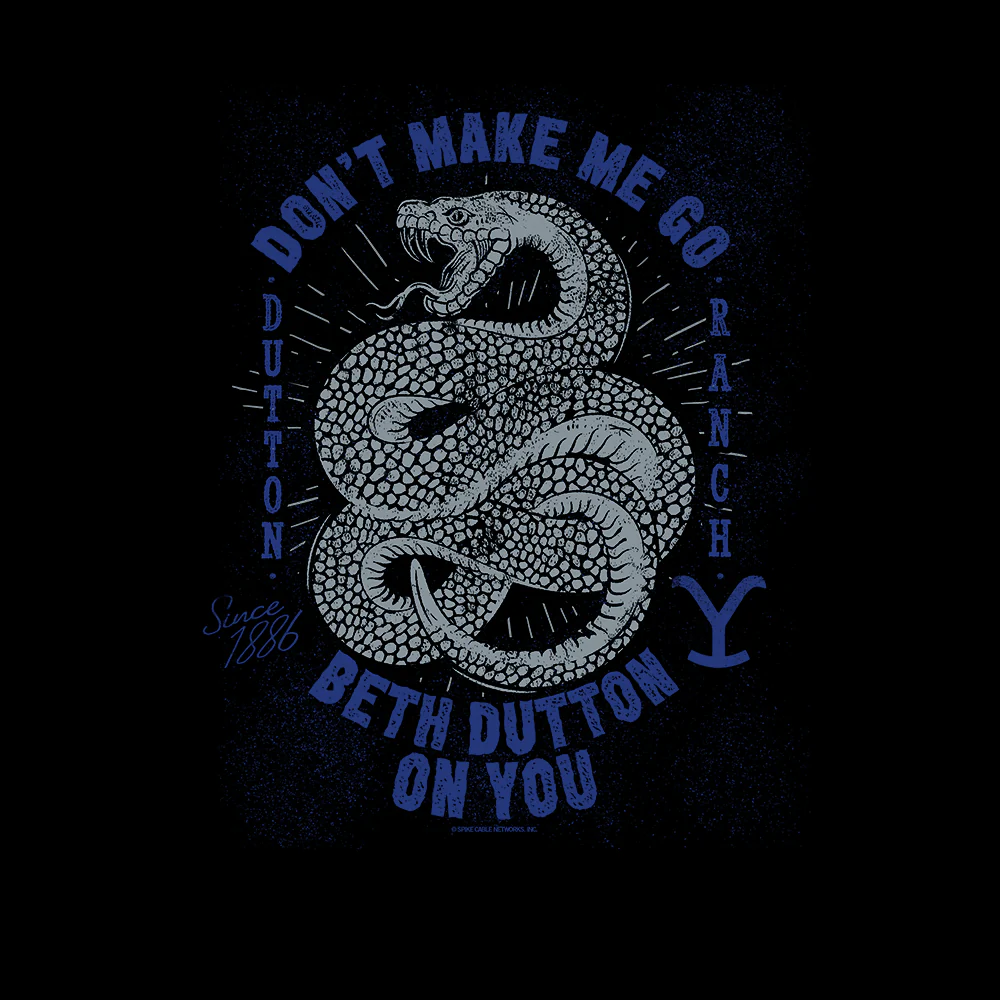 Yellowstone Snake Beth Dutton On You Fleece Crewneck Sweatshirt - Image 4