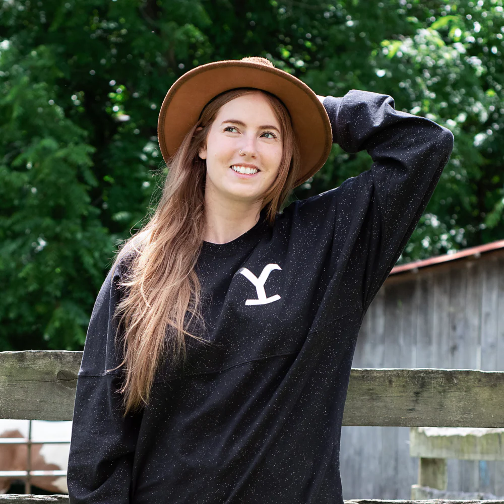 Yellowstone Sparkle Oversized Spirit Jersey - Image 5