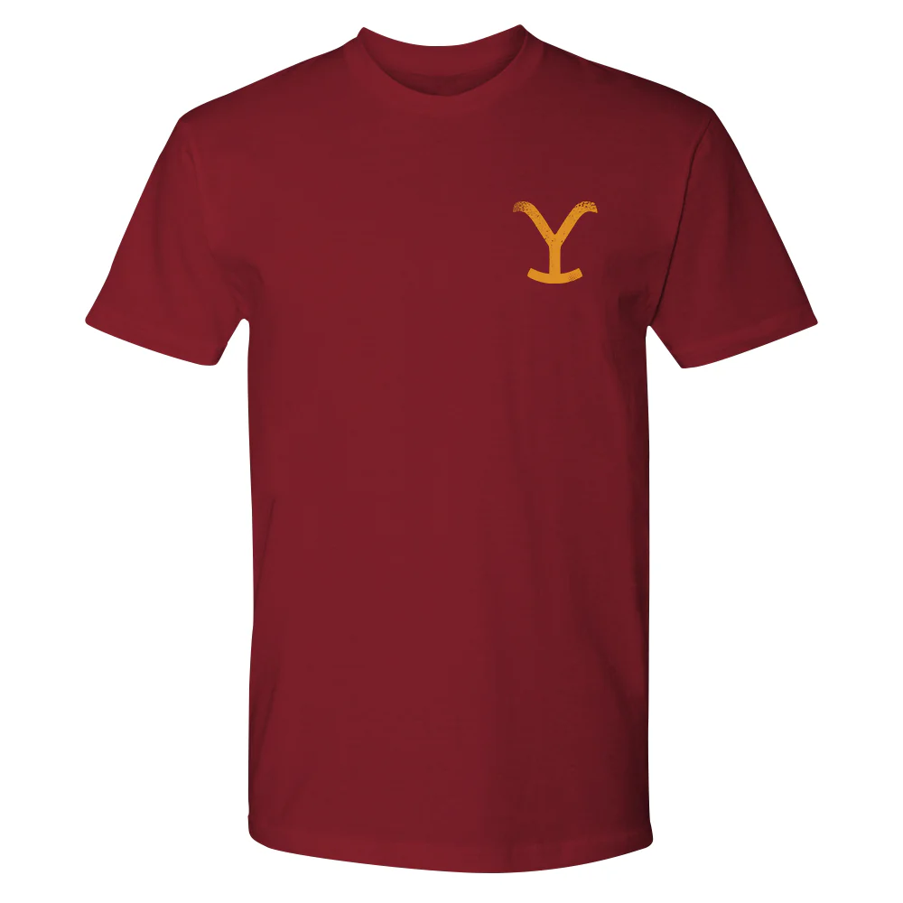 Yellowstone Take 'Em To The Train Station Adult Short Sleeve T-Shirt - Image 4