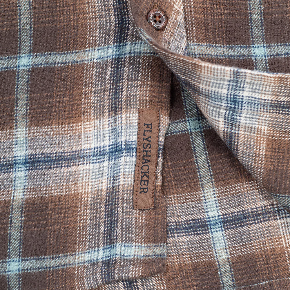 Yellowstone Embroidered The Original Flyshacker Plaid Flannel - Image 3