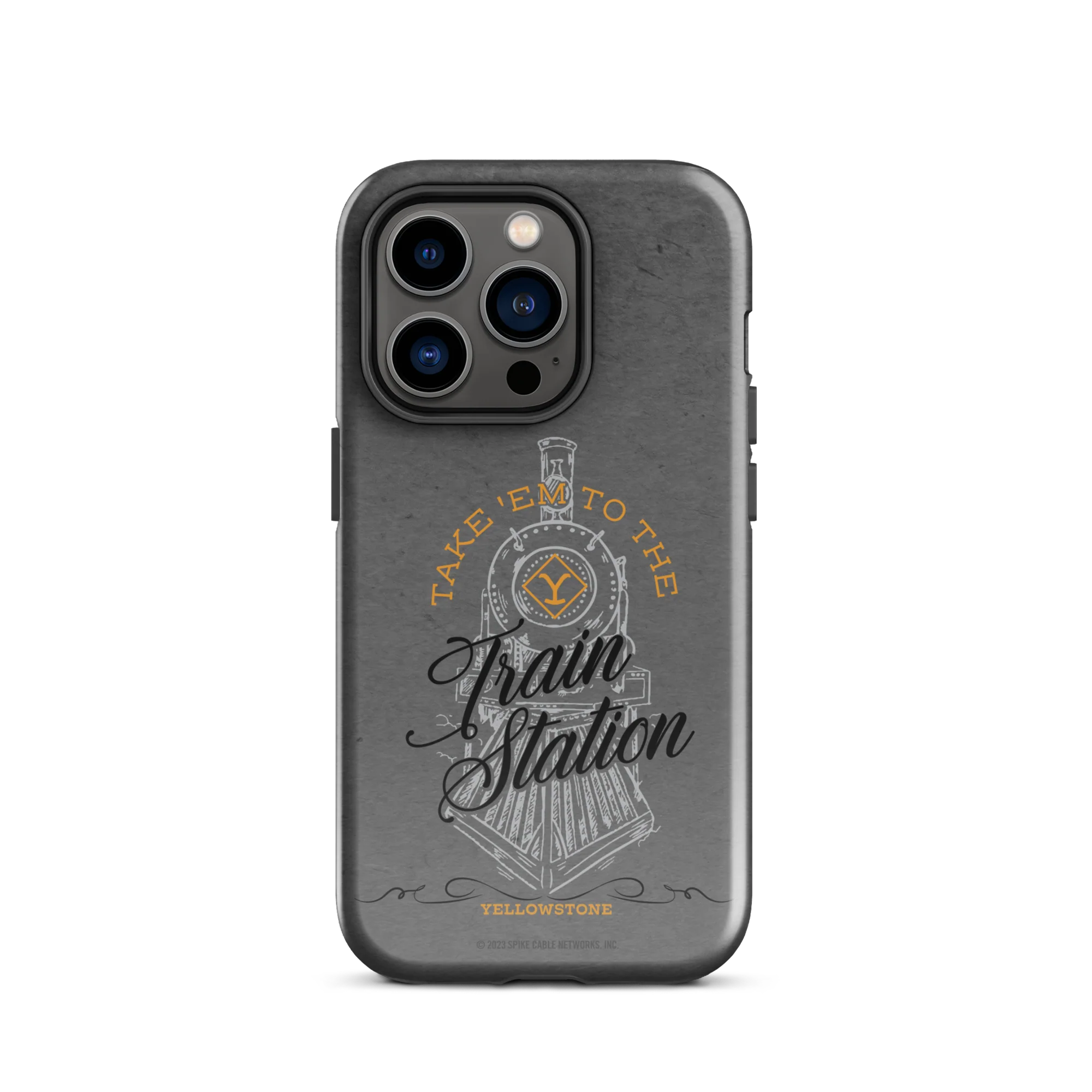 Yellowstone Train Station Tough Phone Case - iPhone - Image 19