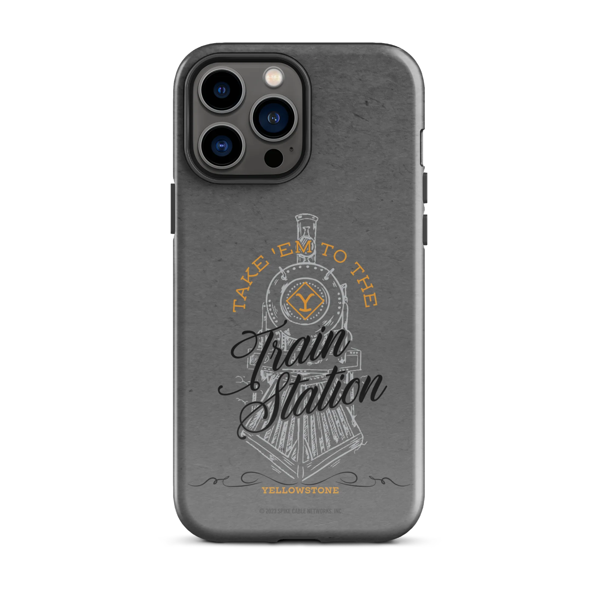 Yellowstone Train Station Tough Phone Case - iPhone - Image 28