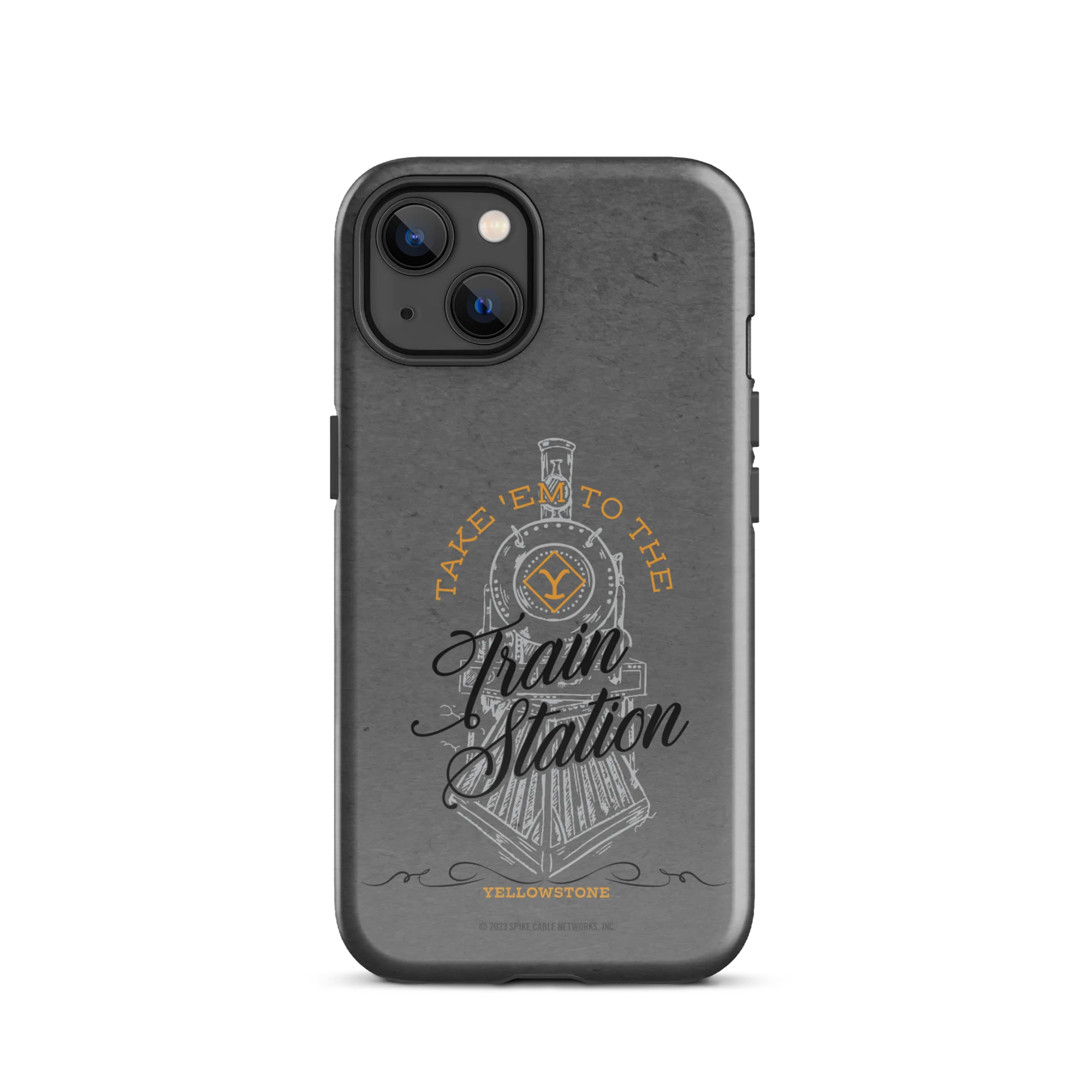 Yellowstone Train Station Tough Phone Case - iPhone - Image 37